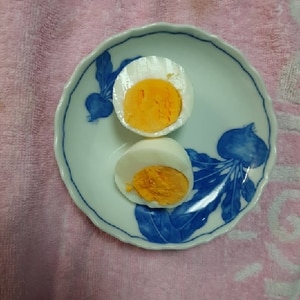 水１００ｃｃでできる♪簡単ゆで卵